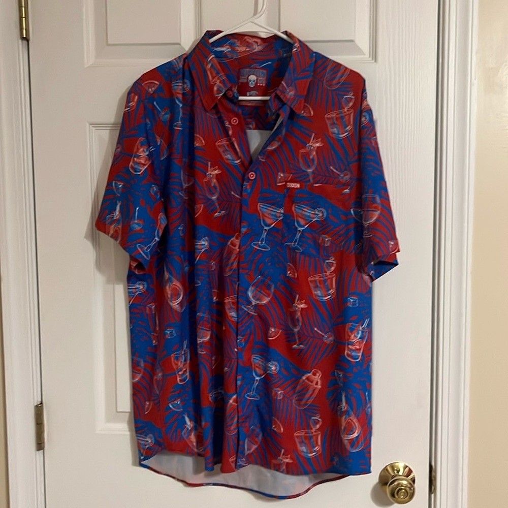 Red White & Blue Polo - Unisex